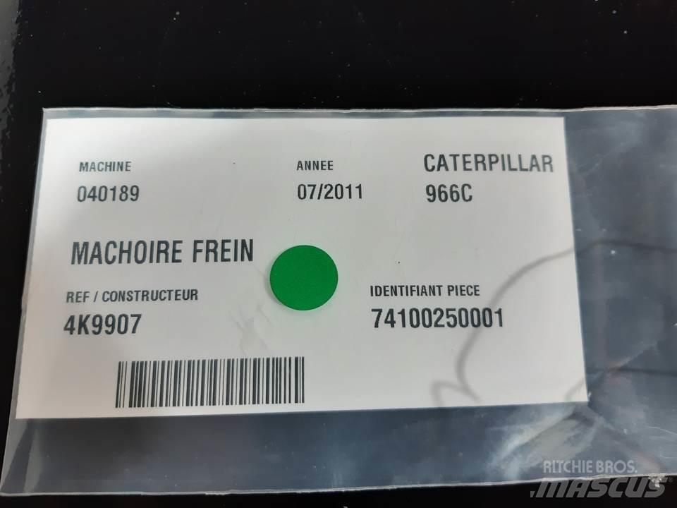 CAT 966C Ketjut, telat ja alustat
