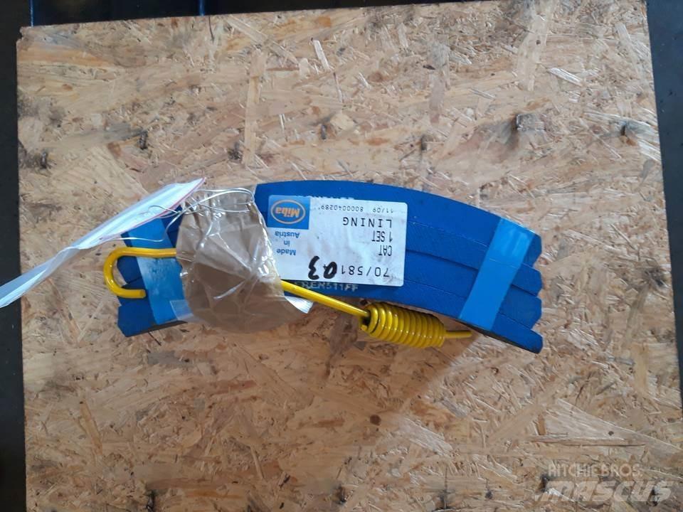 CAT 966D Ketjut, telat ja alustat