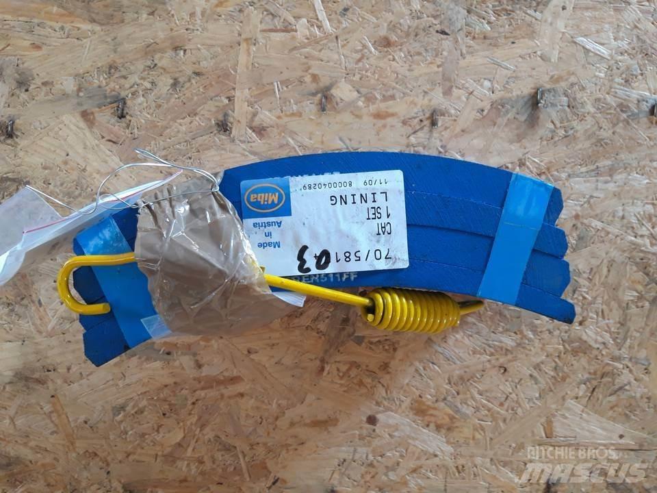 CAT 966D Ketjut, telat ja alustat