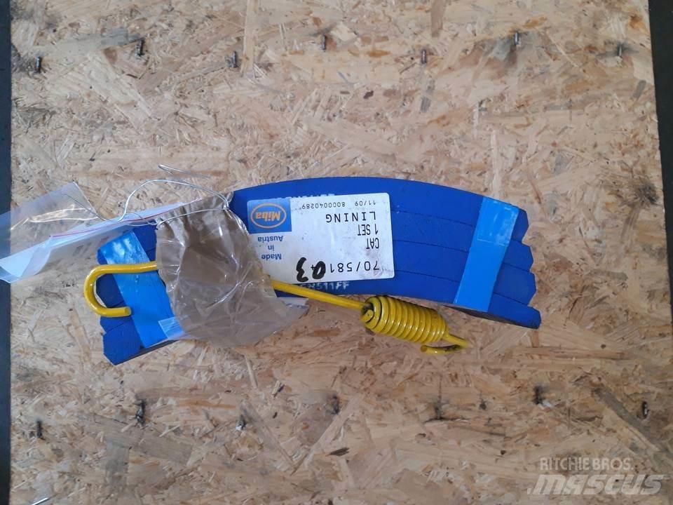 CAT 966D Ketjut, telat ja alustat