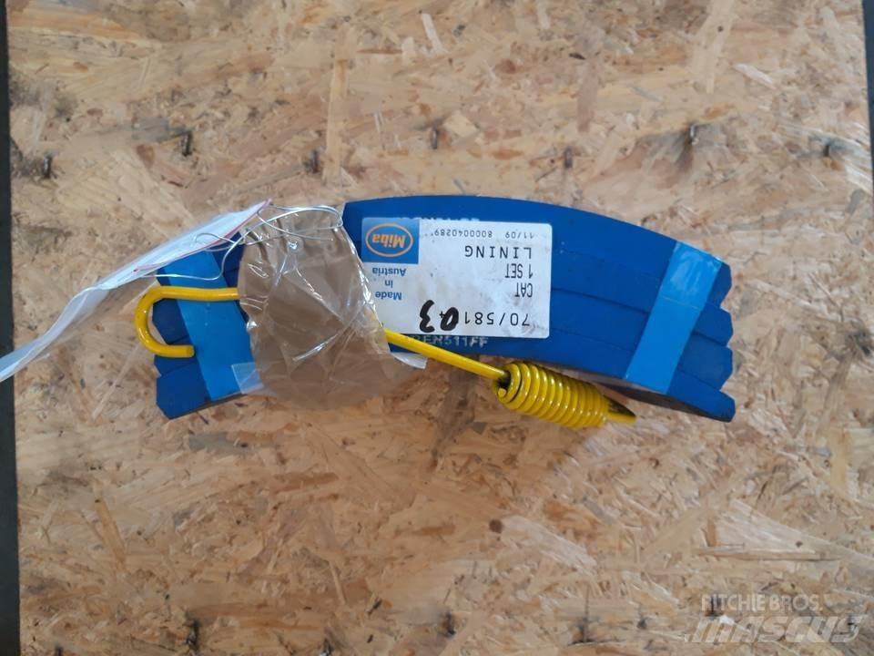 CAT 966D Ketjut, telat ja alustat
