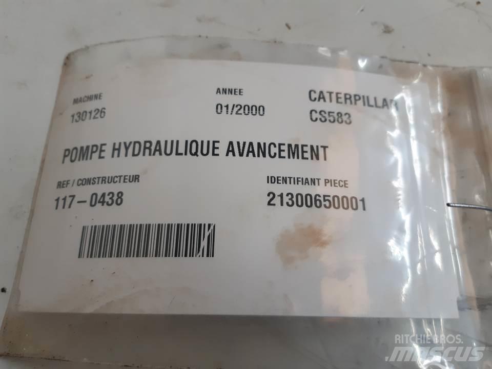 CAT CS583 Hydrauliikka
