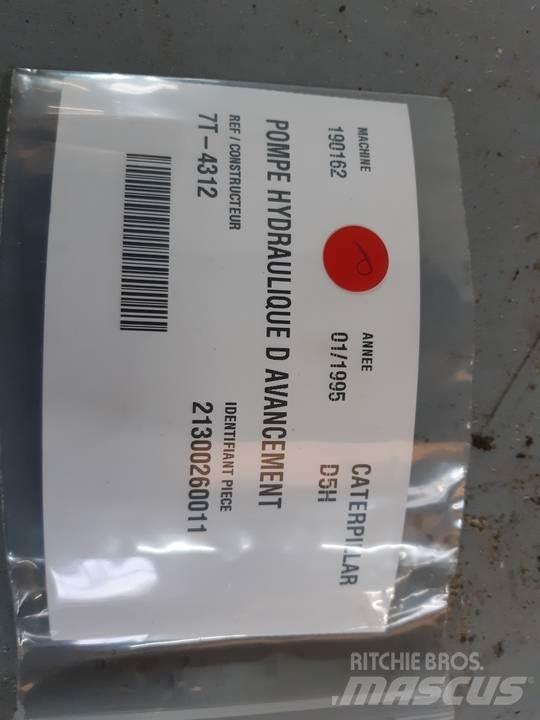 CAT D5H Hydrauliikka