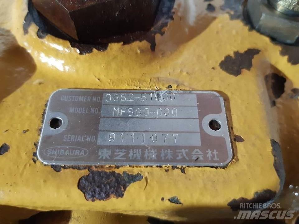 CAT E120B Hydrauliikka