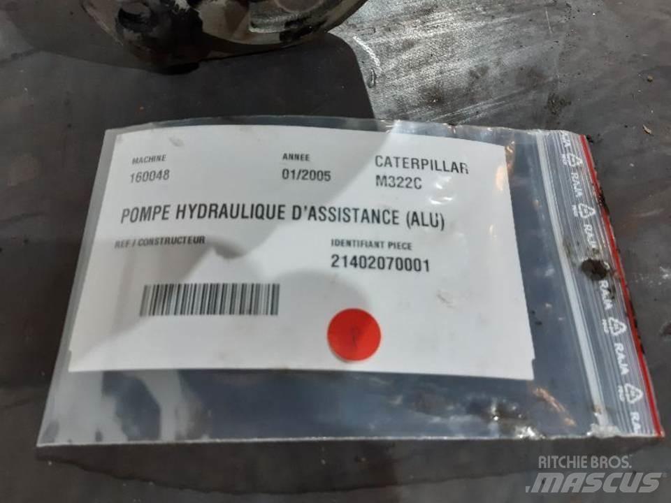 CAT M322C Hydrauliikka