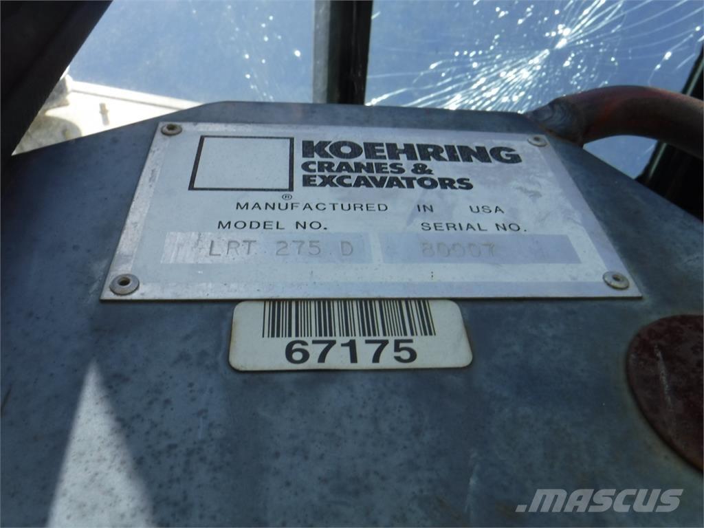 Lorain LRT 275D RT-nosturit