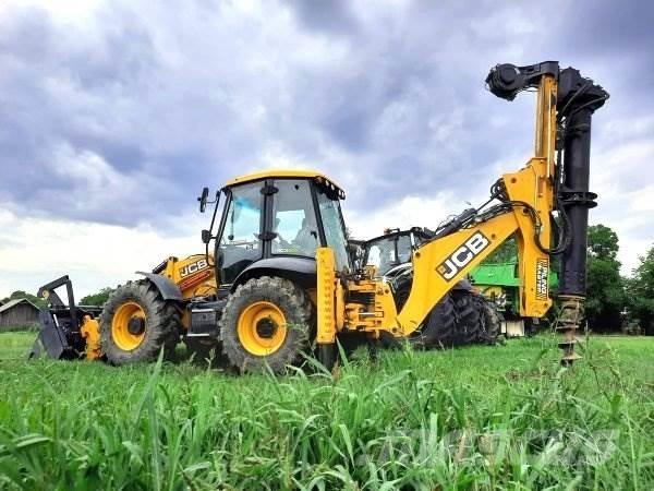 JCB 4CX +Piling Master Kaivurikuormaajat