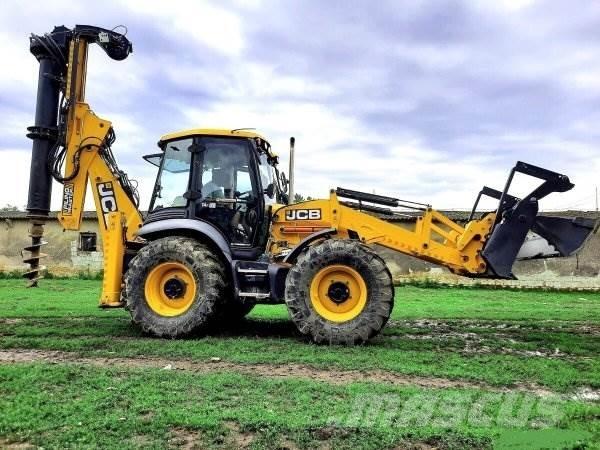 JCB 4CX +Piling Master Kaivurikuormaajat