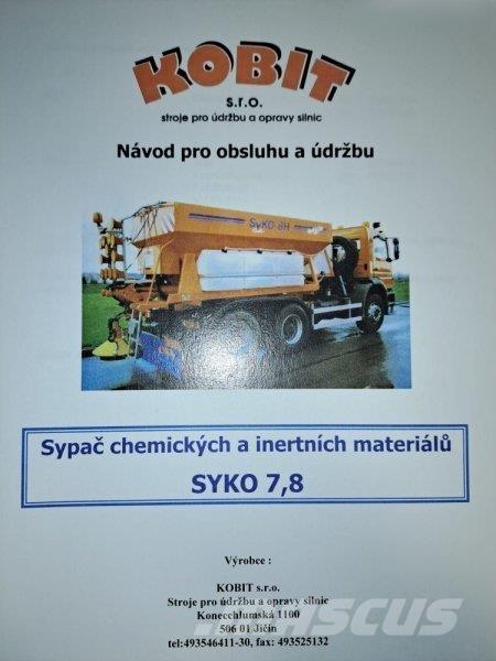  Kobit SYKO 8H Hiekan- ja suolanlevittimet