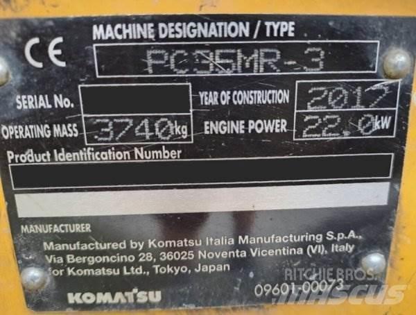 Komatsu PC 35 MR-3 Minikaivukoneet < 7t
