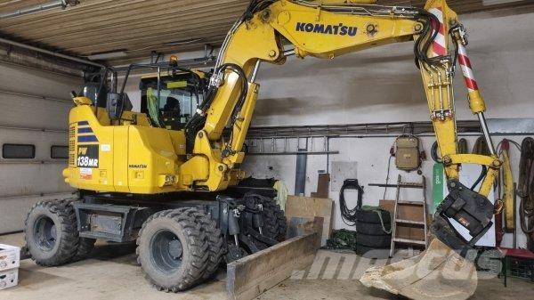 Komatsu PW 138 MR Pyöräkaivukoneet