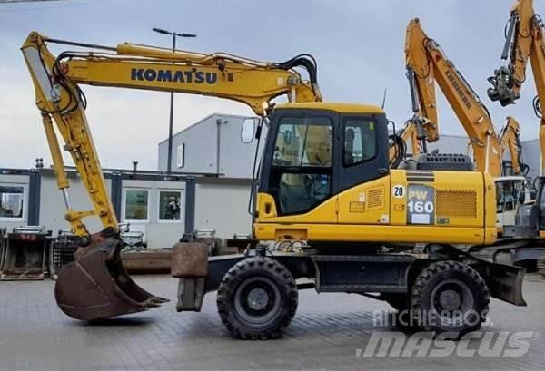 Komatsu PW 160-7E0 Pyöräkaivukoneet