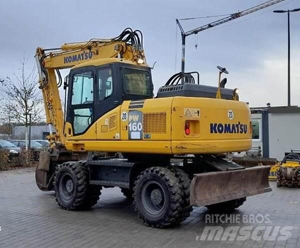 Komatsu PW 160-7E0 Pyöräkaivukoneet