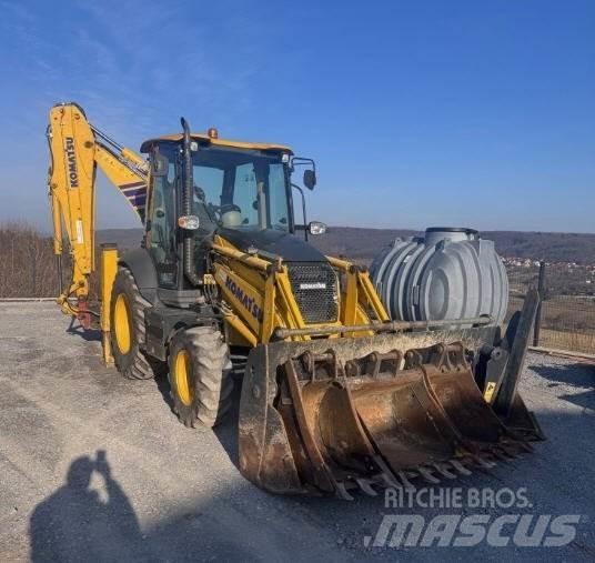 Komatsu WB 97R-8 Kaivurikuormaajat
