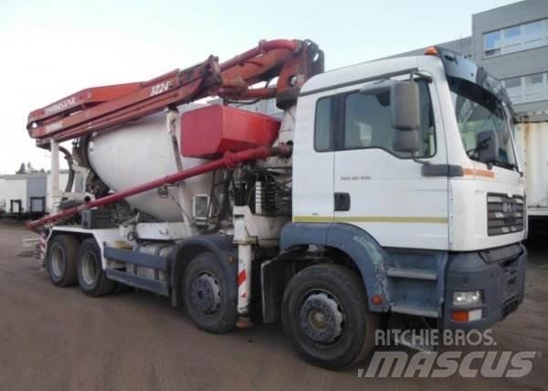 MAN TGA 35.410 +Sermac Betonipumppuautot