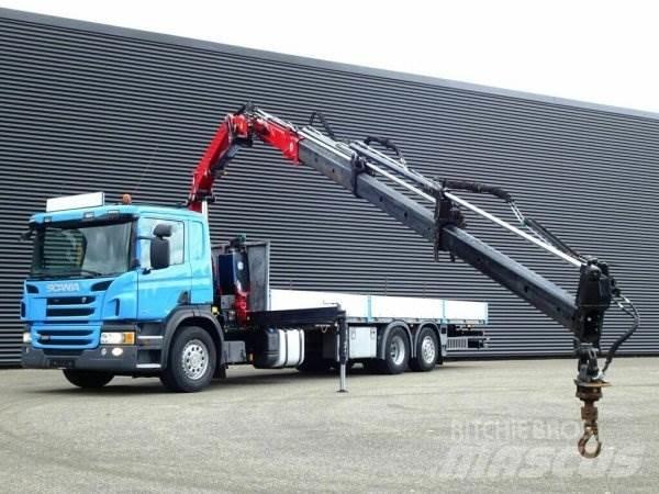 Scania P320 + Effer Nosturiautot