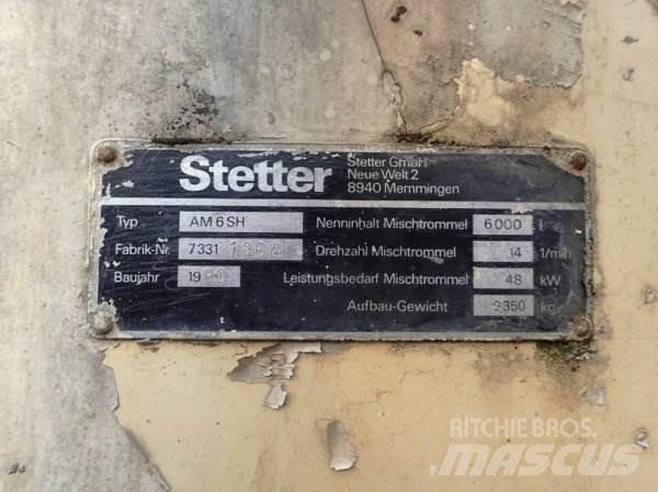 Stetter AM 6 SH Betonikuorma-autot