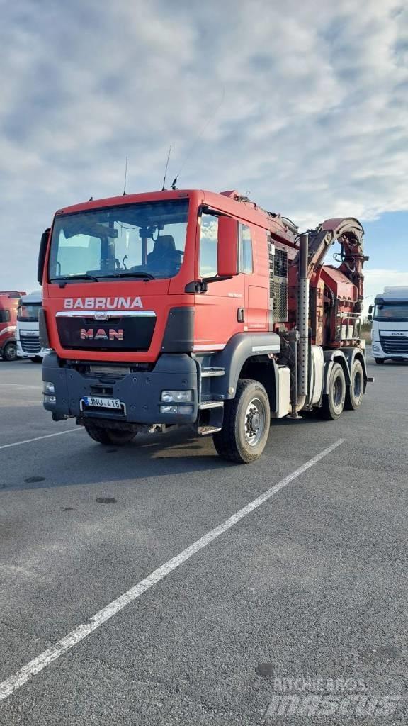 MAN TGS 26.540 6X6 Haketuskoneet