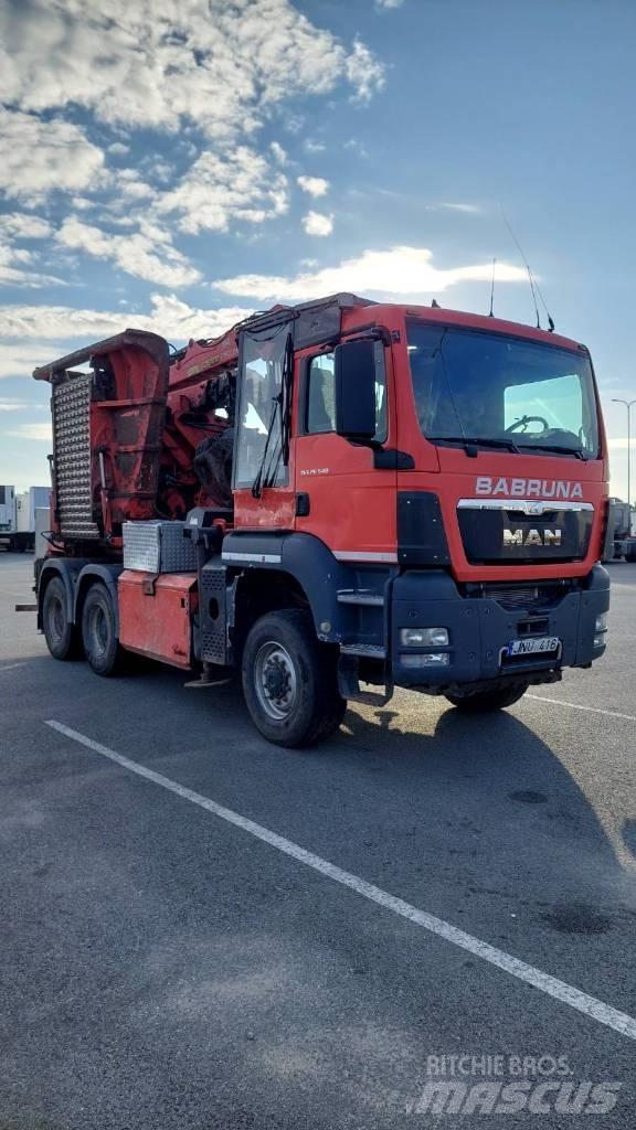 MAN TGS 26.540 6X6 Haketuskoneet