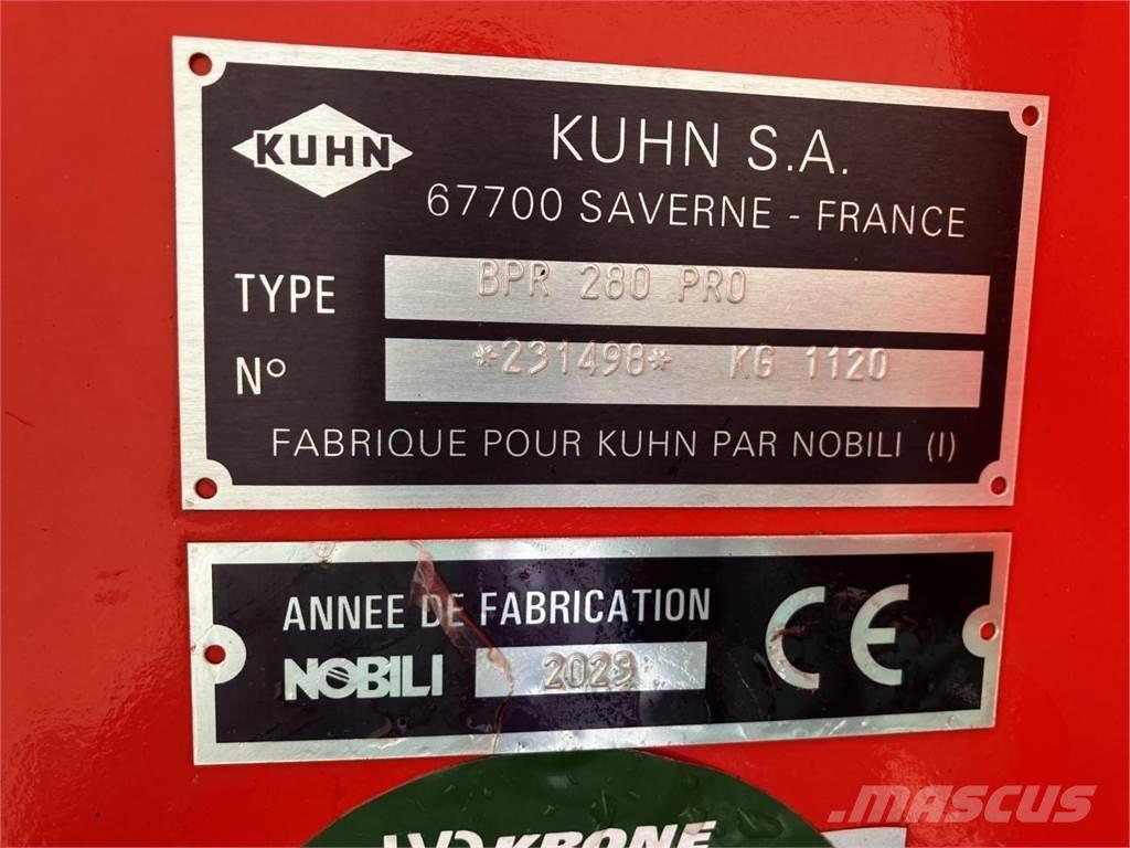 Kuhn BPR 280 Pro Kesantoleikkurit ja -murskaimet