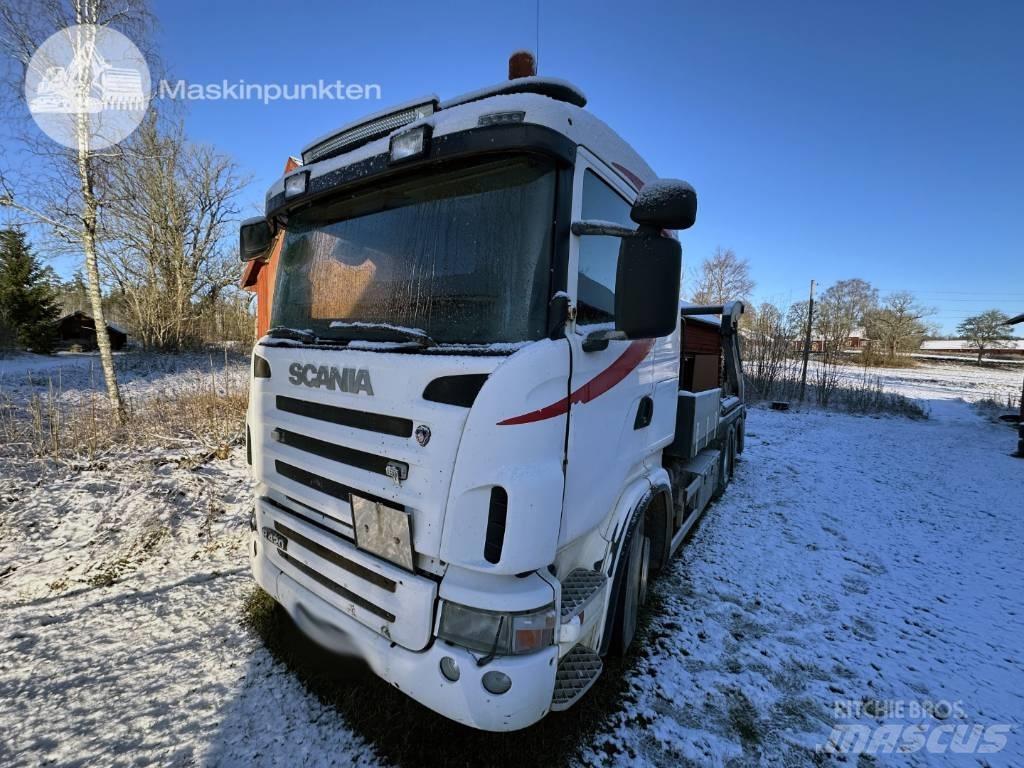 Scania R 420 LB Nostovarsi-vaihtolavakuorma-autot