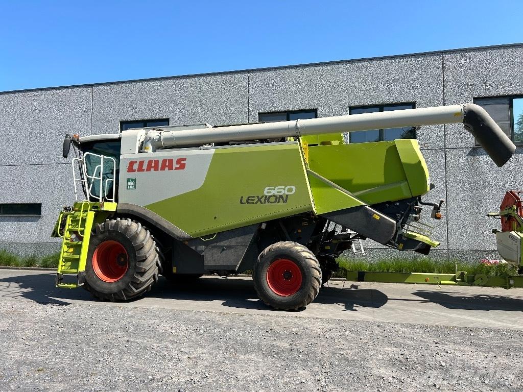 CLAAS Lexion 660 Leikkuupuimurit
