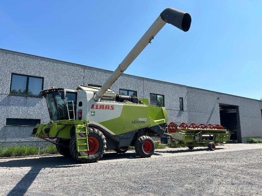 CLAAS Lexion 660 Leikkuupuimurit