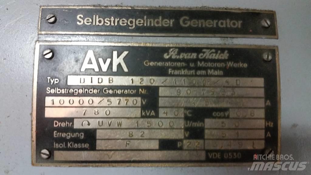 MWM TBD602-V16 Dieselgeneraattorit