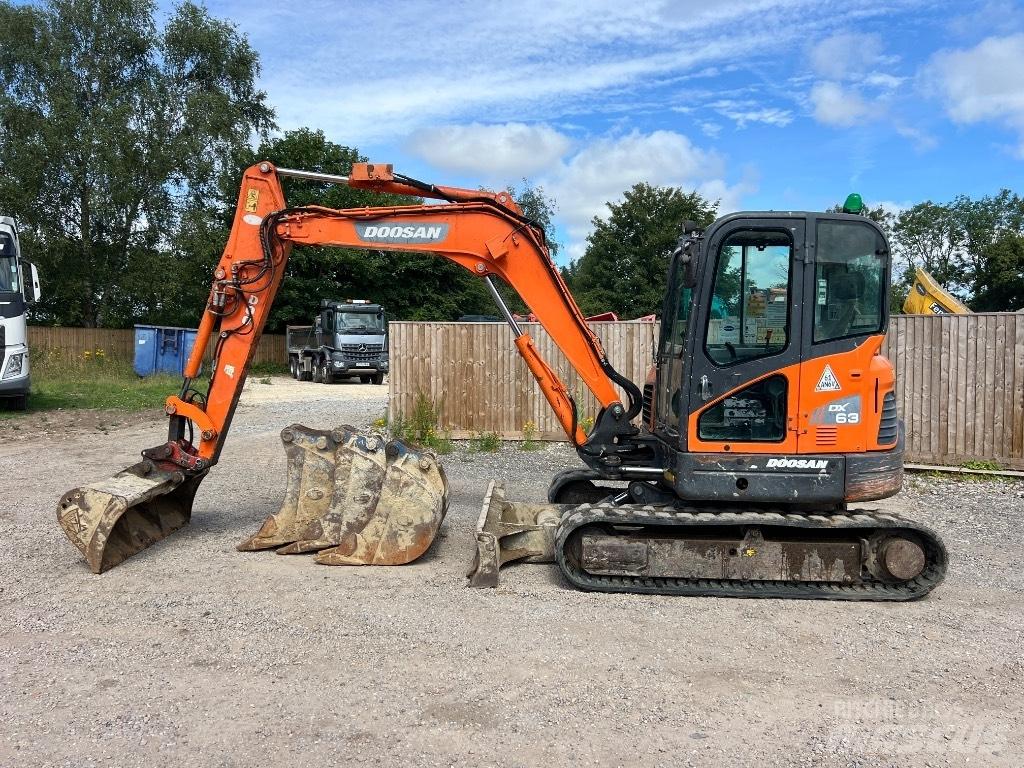 Doosan DX 63-3 Minikaivukoneet < 7t