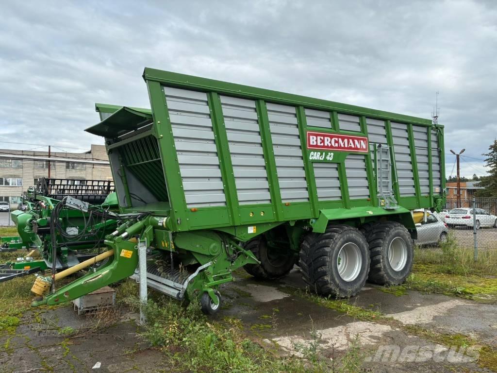 Bergmann Carex 430K Keräävät noukinvaunut ja silppurivaunut