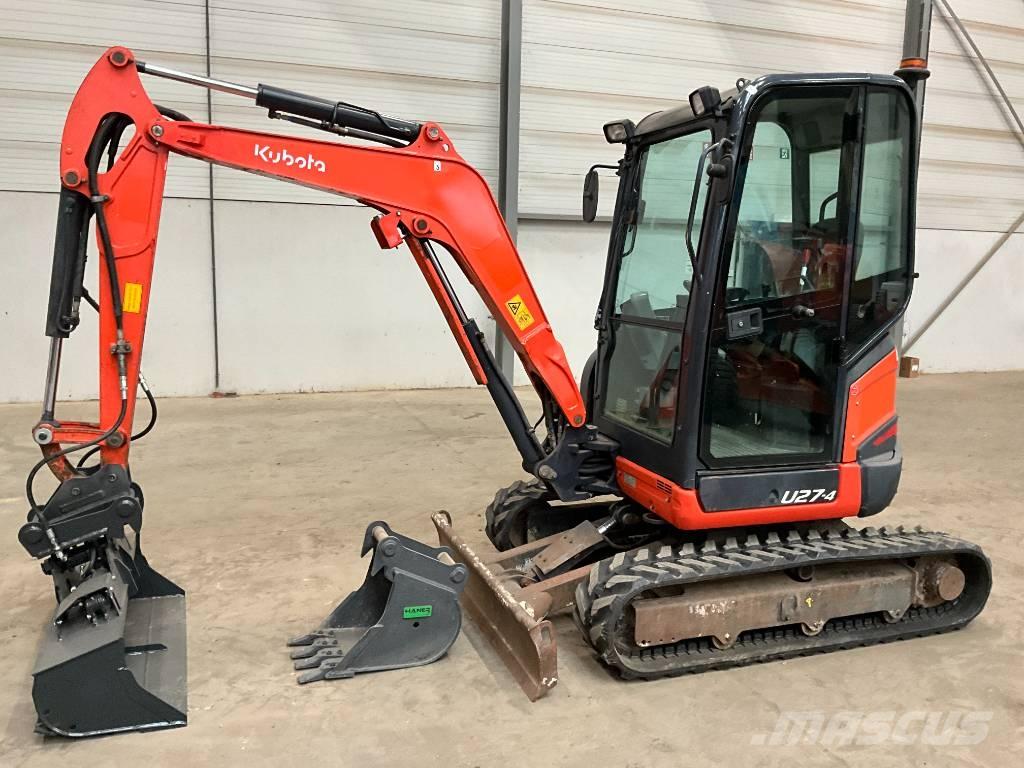 Kubota U 27-4 Minikaivukoneet < 7t