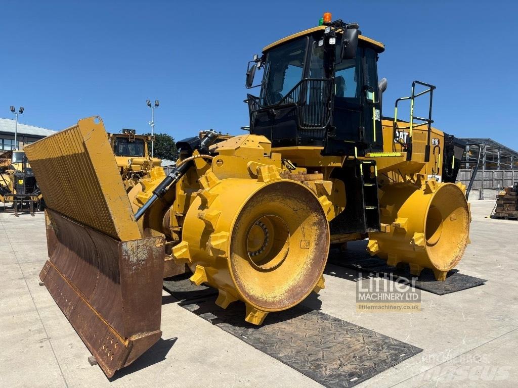 CAT 816 Kaatopaikkajyrät