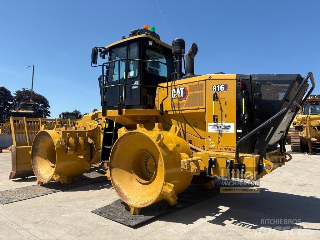 CAT 816 Kaatopaikkajyrät