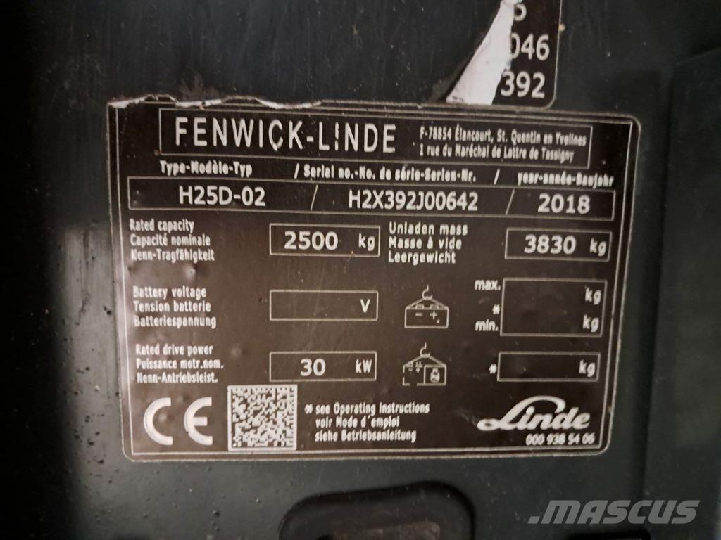 Linde H25D-02 Dieseltrukit