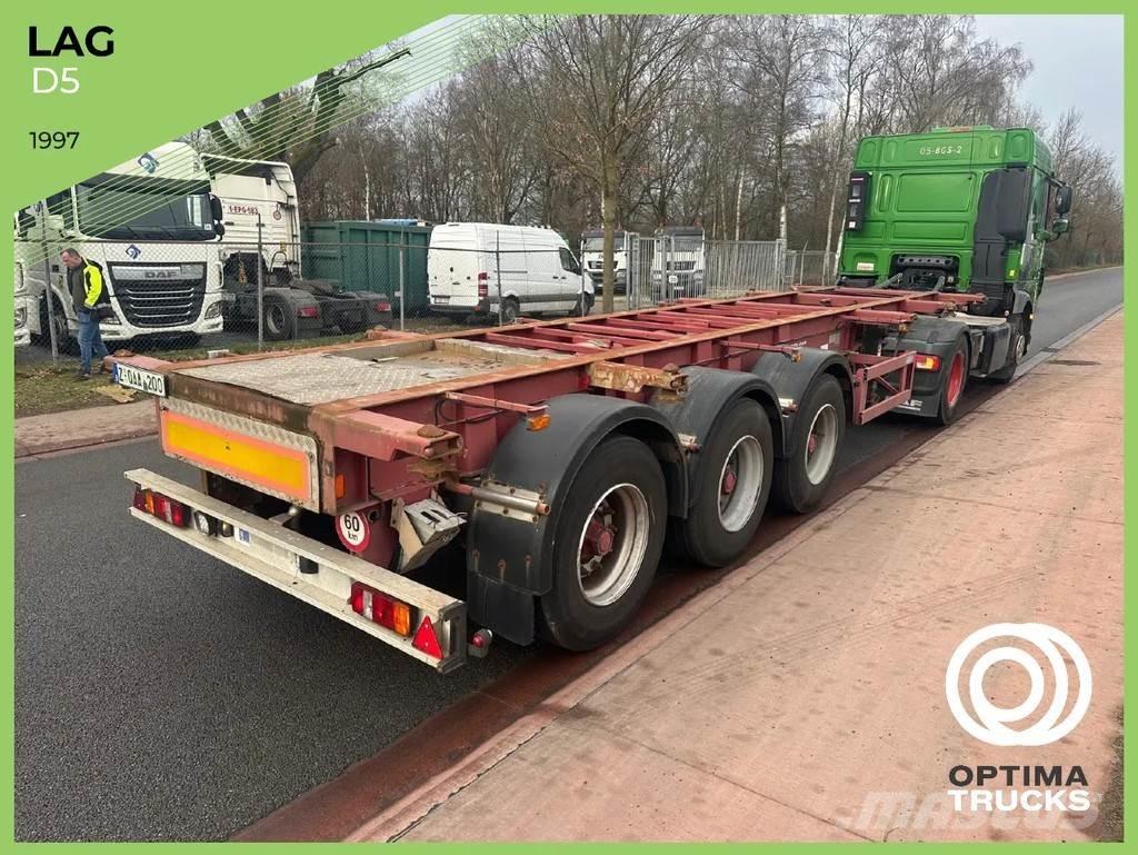 LAG O-3-39L Konttipuoliperävaunut