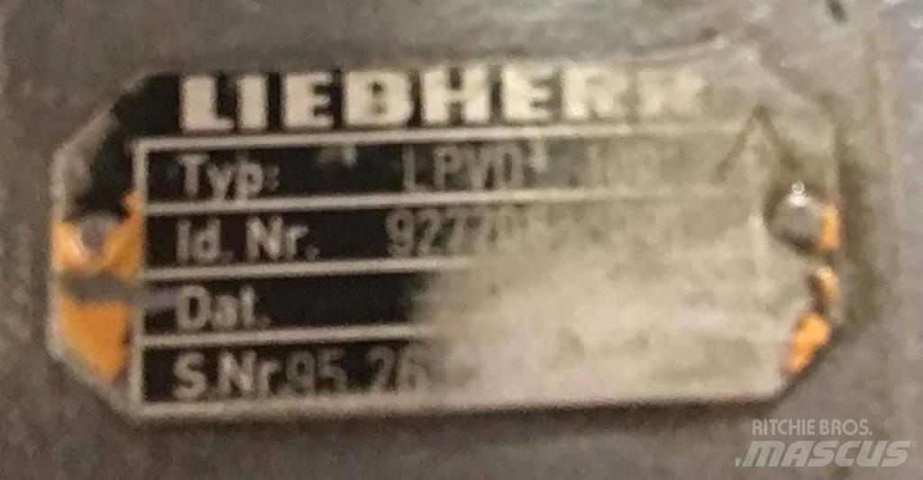 Liebherr LPVD 100 Hydrauliikka