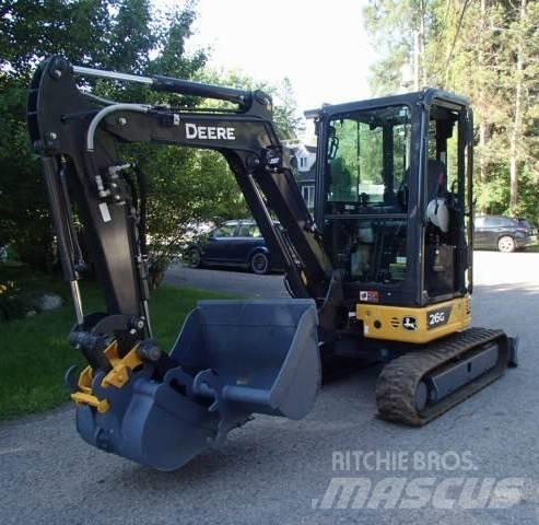 John Deere 26G Minikaivukoneet < 7t