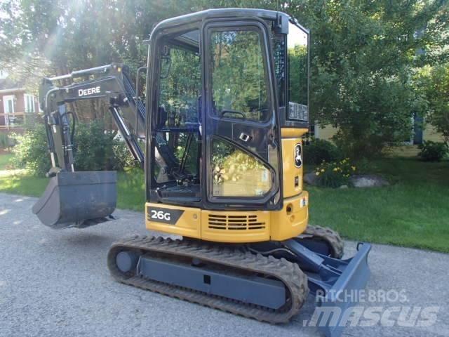 John Deere 26G Minikaivukoneet < 7t