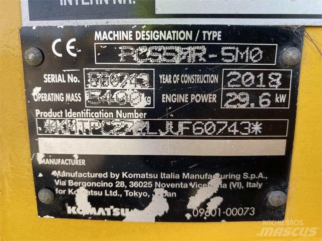 Komatsu PC55MR-5 Pyöräkaivukoneet