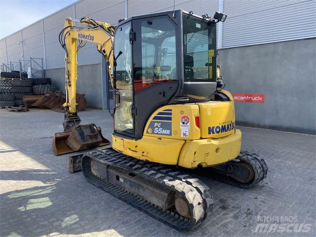 Komatsu PC55MR-5 Pyöräkaivukoneet