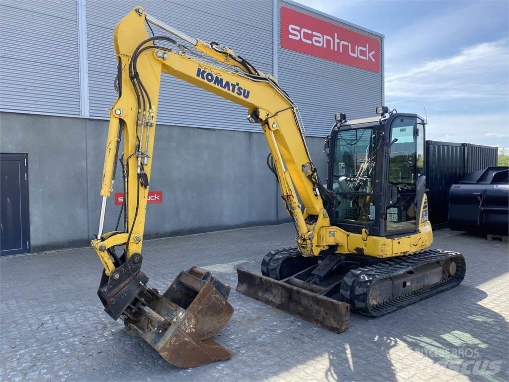 Komatsu PC55MR-5 Pyöräkaivukoneet