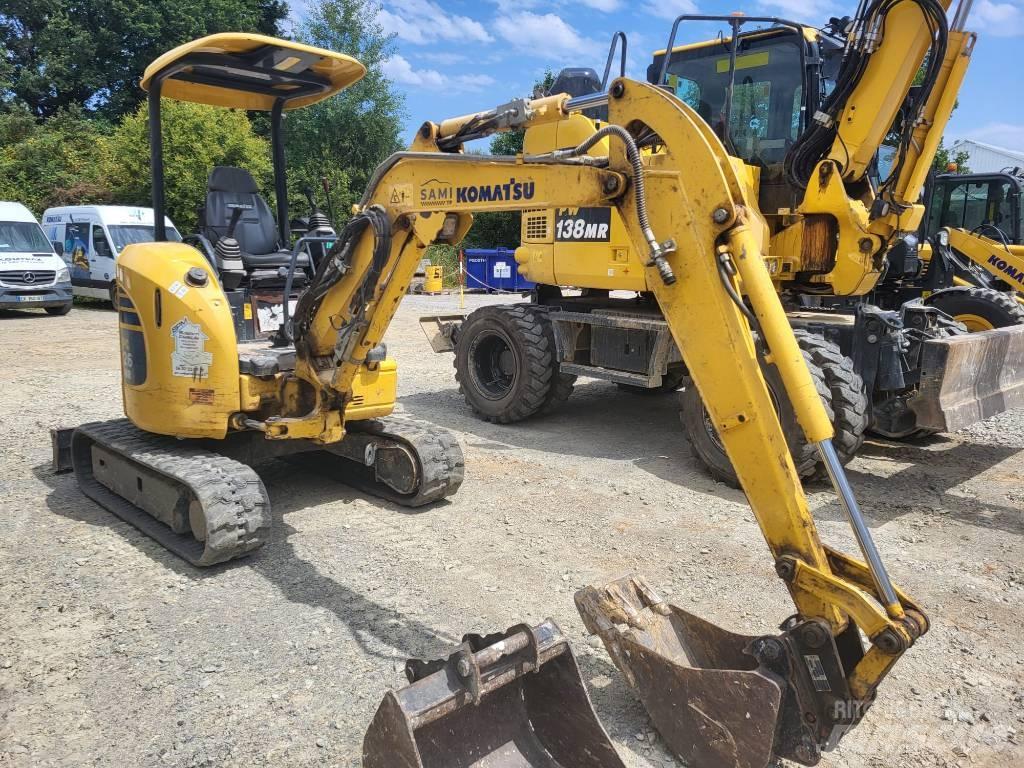 Komatsu PC26MR-3 Minikaivukoneet < 7t