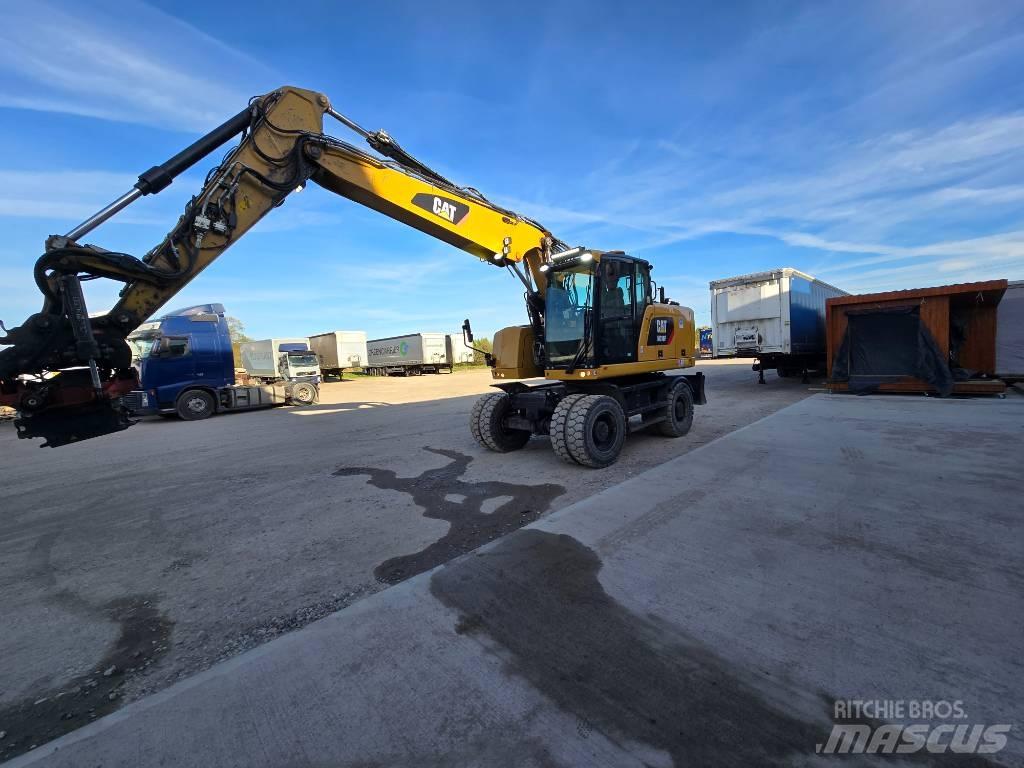 CAT 318 Pyöräkaivukoneet