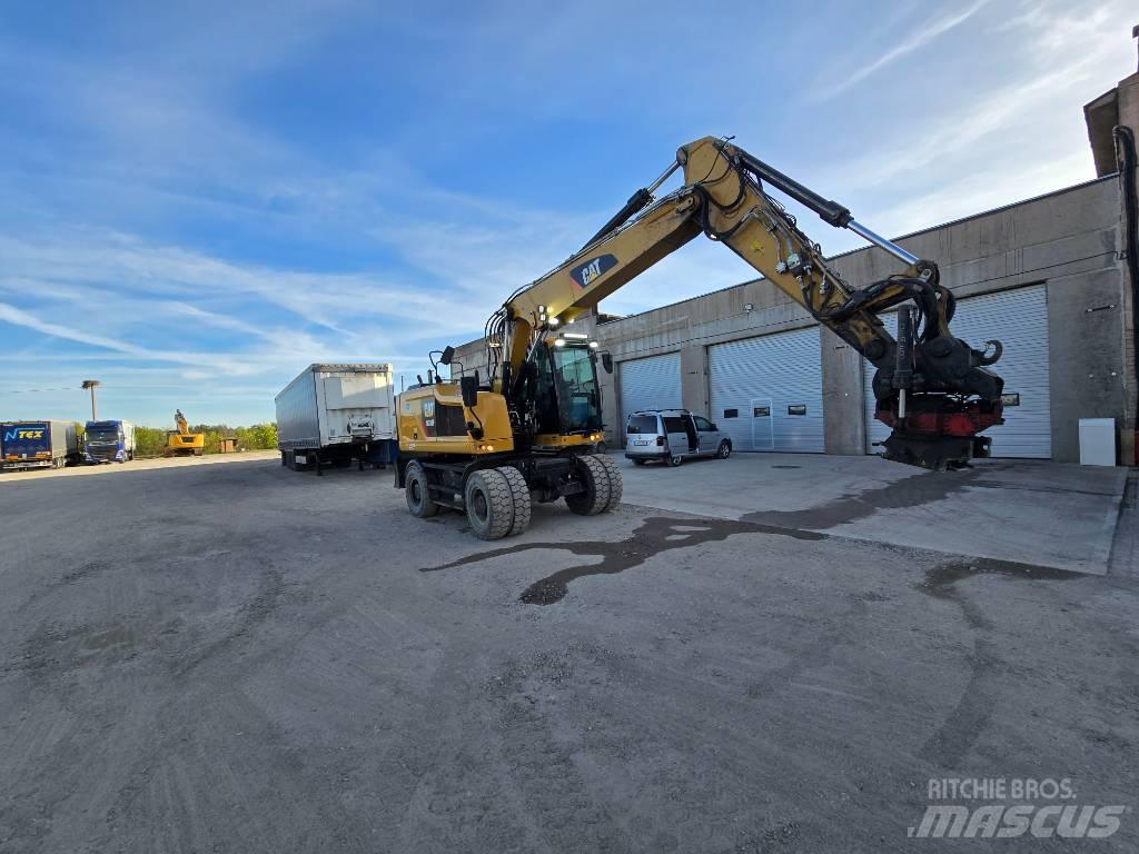 CAT 318 Pyöräkaivukoneet