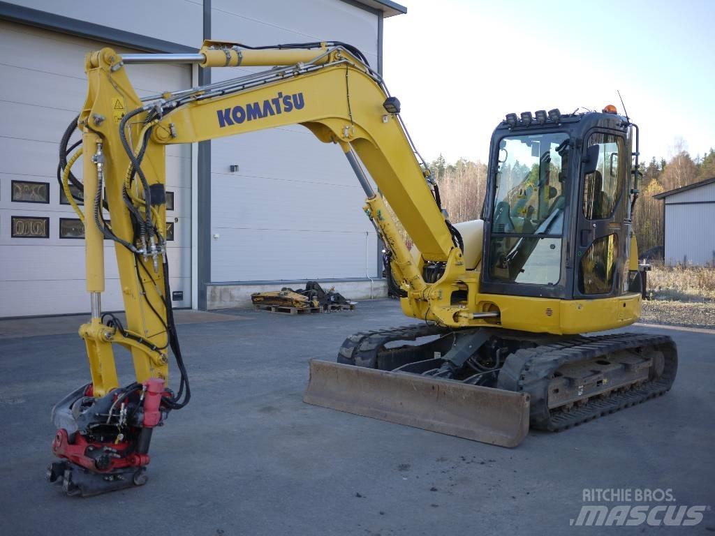 Komatsu PC 80 MR-3 Midikaivukoneet 7t - 12t