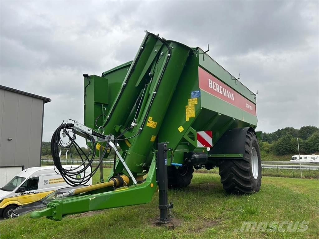 Bergmann GTW 210 Keräävät noukinvaunut ja silppurivaunut