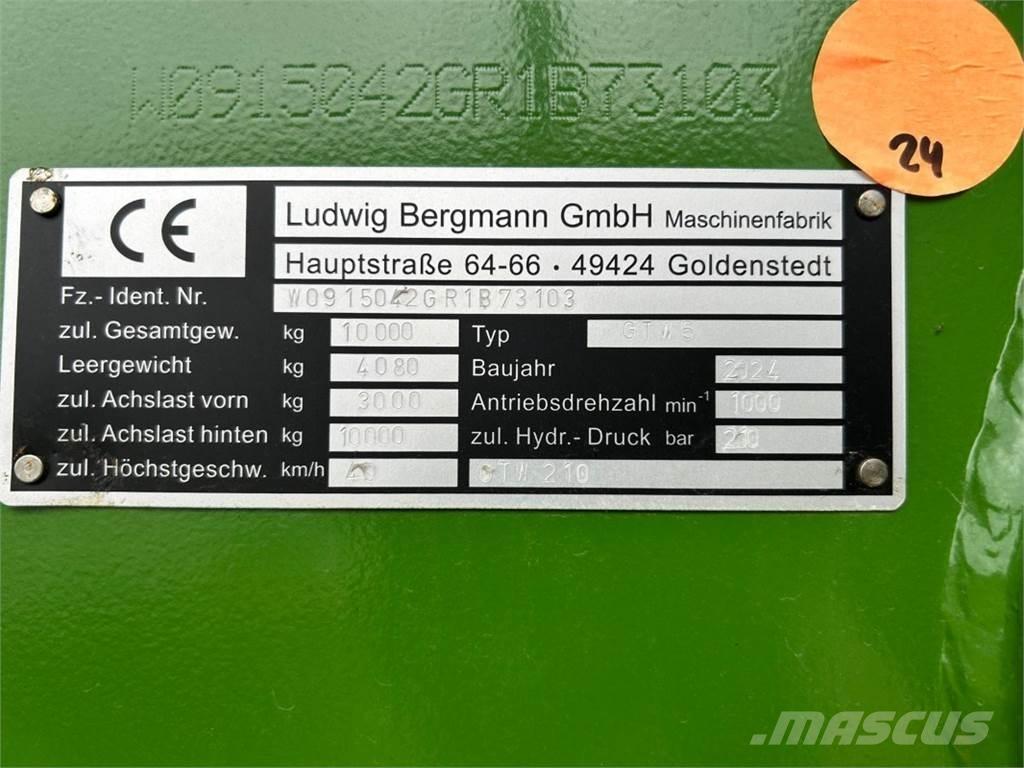Bergmann GTW 210 Keräävät noukinvaunut ja silppurivaunut