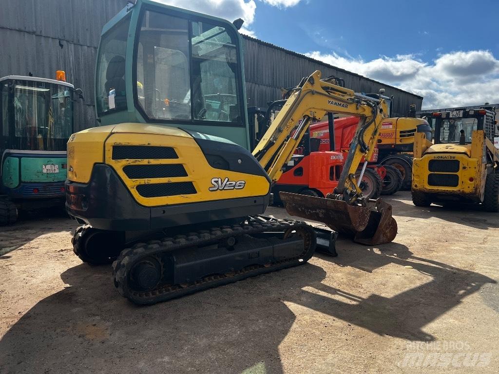 Yanmar SV26 Minikaivukoneet < 7t