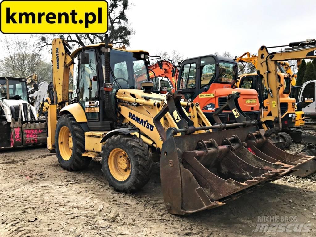 Komatsu WB97R Kaivurikuormaajat