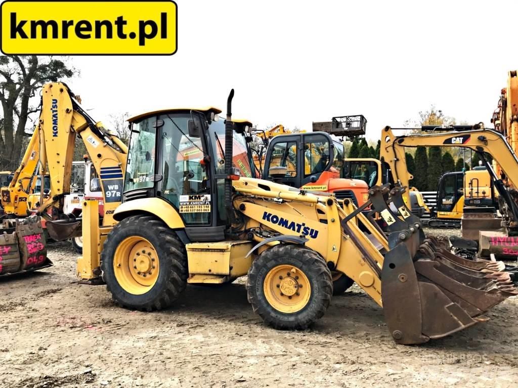 Komatsu WB97R Kaivurikuormaajat